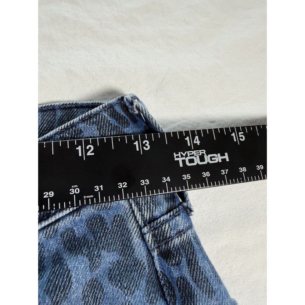 Mother The Tomcat Ankle Sinister Leopard Print Jeans Size 26 - Picture 8 of 13